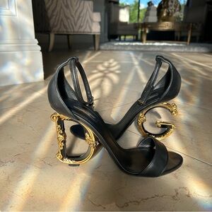 Dolce & Gabbana Baroque Sculpted Heels